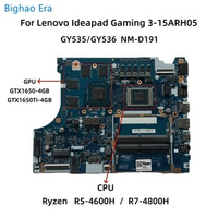 NM-D191 For Lenovo Ideapad Gaming 3-15ARH05 Laptop Motherbboard With R5-4600H R7-4800H CPU GTX1650 GTX1650Ti 4GB-GPU 5B20Y88161