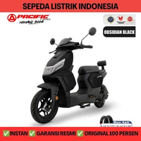 Sepeda Listrik PACIFIC ZECKROM 500 650 Watt E-Moped Exotic Pacific Zeckrom 500 E Bike hitam