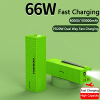 Power Bank 100000mAh High Capacity 4 USB Fast Charging External Battery Pack Powerbank 80000mah for iPhone Xiaomi Huawei Samsung