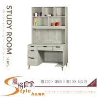 《風格居家Style》維多利亞淺白4尺書桌/全組 026-01-LD
