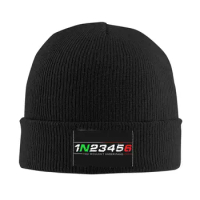 1N23456 Motorcycle Gear Biker Knitted Hat Beanies Winter Hats Warm New Caps for Men Women
