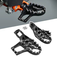 For KTM 2024 EXC300 EXC EXCF XCW 125 250 300 350 400 450 500 Motorcycle Extender Foot Pegs Footrest XC XCF SX SXF 2023 2024