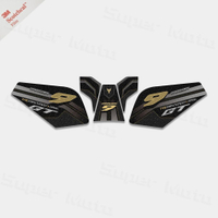 Kit Pelekat Aksesori Motosikal Pad Tangki Bahan Api Berkabut Pelekat Anti-gelincir Untuk Yamaha Trac