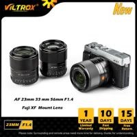 VILTROX 13mm 23mm 33mm 56mm fuji Lens F1.4 XF Auto Focus Lens Large Aperture APS-C Lens for fujifilm