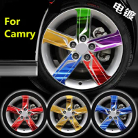 Popular Lightly Plating Protected 17 Inch Rims / Wheels Sticker / FIlm For Toyota Camry Z2CA618