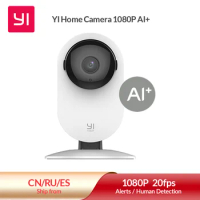 YI 1080P Home Camera IP Smart 2-Way Audio Wifi Cam with Montion Detection Surveillance Security Protection Video Recording