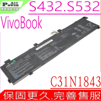 ASUS  S432 S532 C31N1843 電池 華碩  VivoBook S14 S432FA S432FL S15 S5322FA S532FL C31Pij1 S432F S532F