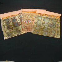 DIY. 3 booklets for Blue/Green/Red Variegated Gold Foil Leaf - Colorfull Gold Leaf for Gilding Decoration