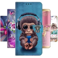 Huawei P 30 Pro Case For Huawei P30 Pro Flip Case For Huawei p30pro P30 Lite Case Huawei P20 Pro lite Painted Case Leather Cover