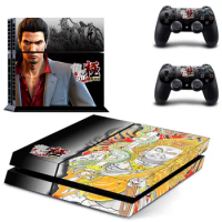Yakuza Kiwami 2 PS4 Skin Sticker Decal For Sony PlayStation 4 Console and 2 Controllers PS4 Skin Sticker Vinyl