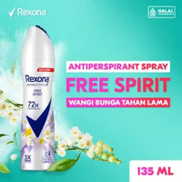 Rexona Deodorant Wanita 45gr Roll On/Spray/Serum - Brightening, Invisible Dry, Free Spirit, Shower C