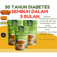 Teh herbal Bintang sachi 369 omega  diabetes (isi 30- 160 tea bags) kencing manis rimpang isi 20 | M