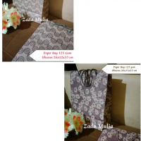 Paper bag Tas kertas batik ukuran 26x11x33cm 12 pcs tas kado pegangan Tali