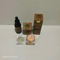 paket cream dokter gold bpom + serum glowing original BPOM
