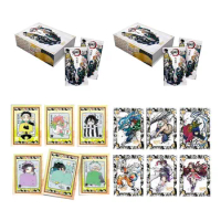 Demon Slayer Collection Card Booster Box Duomi Destiny Confrontation Hide Glue Drop Card SSS Trading Cards Anime Cards