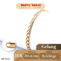 Gelang Emas Kadar 16K Wahyu Redjo GL-16K 30573871-PMR