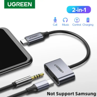 Suitable for UGREEN 2-in-1 USB C to 3.5mm USB C Charging Headphones Adapter with Fast Charging USB T