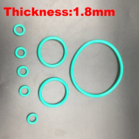 20pcs 25x1.8 25*1.8 25.8x1.8 25.8*1.8 26x1.8 26*1.8 ID*Thickness Green Fluoro FKM Fluorine Rubber O Ring Washer Oil Seal Gasket