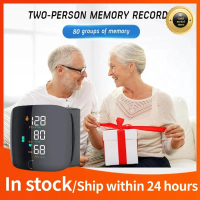【5 Years Warranty】Wrist Blood Pressure Monitor Rechargeable Automatic Sphygmomanometer BP Monitor En