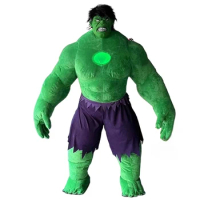 220cm Huge Inflatable Hulk Green Giant Green man Cartoon character Mascot Costume Fancy Dress Party Advertising Ceremony props