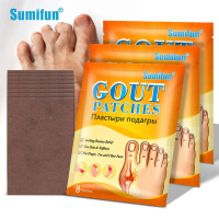 Cepat dan Berkesan！Koy Gout Kurangkan Asid Urik Herbal Gout Patch Lega Kebengkakan Jari & Lutut