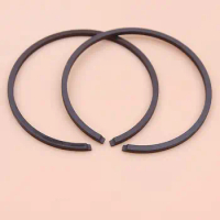 2pcs/lot 37mm x 1.5mm Piston Rings For Stihl Solo Echo Shibaura Tanaka Chainsaw Strimmer Trimmer Mower Engine Part