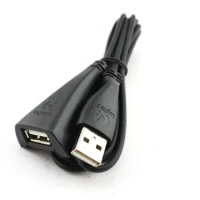Original USB Cable Logitech USB 2.0 Extension Cable Female to Male Stand extension line Receiver Extender Cable