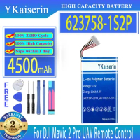 YKaiserin Battery 623758-1S2P 4500mAh For DJI Mavic 2 Pro 2pro UAV Remote Control
