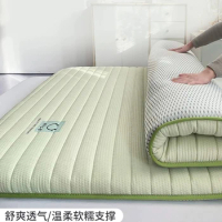 Soybean fiber Mattress Floor mat Foldable Slow rebound Tatami mat 4/7cm thickness Household soft cushions Twin King Queen Size