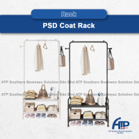 Multifunctional Portable Clothes Hanging Rack Shoes Organizer Space Saver Clothing Rack For Room