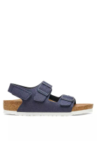 Birkenstock Milano HL Rivet Logo Kids Vegan Canvas