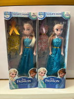 Boneka Barbie Frozen Alone Plush Baju - Mainan Boneka - Toys, Dolls
