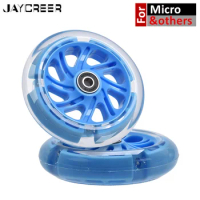 JayCreer Light-Up Scooter LED Flashing Wheels For Micro Scooters and Other Scooters