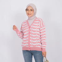 ZENAWEAR - Atasan Rajut Premium Wanita Belarus Cardy Oversize Korean Halus Tebal Terbaru