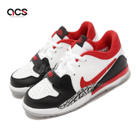 Nike 休閒鞋 Jordan Legacy 312 Low PS 童鞋 中童 白 紅 喬丹 經典 爆裂紋 CD9055-160