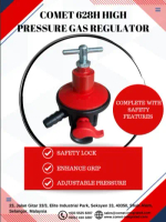 Comet Safety Gas Regulator 628H for Domestic Use