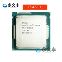 Intel Core I7-4770K i7 4770K i74770K i7-4770K 3.5GHz quad-core Four-thread CPU Processor 84W LGA 1150 Original Genuine