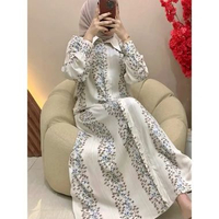 LC - Candy Outfitku - Oviena dress gamis rayon diamond busui adem lembut gamis daily Shella