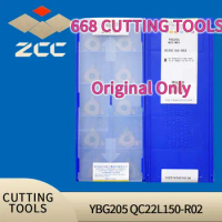 FREE SHIPPING YBG205 YBG202 QC22L200-R02 10pcs Original ZCC CT QC22L150-R02 QC22LR175-R02 Cutting Tool