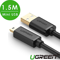 綠聯 USB A to Mini USB傳輸線 1.5M