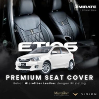 Sarung Jok Mobil Toyota Etios Valco Semi Kulit / Cover Jok Mobil Toyota Etios Valco Tahan Air dan De