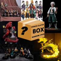 Demon Slayer Figure Model Blind Box PVC Material Anime Figure Surprise Box