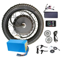 QS 273 v3 3.5T 5T rear wheel 72v 8000w ebike motor kit for motorcycle with new design color display cheap sell