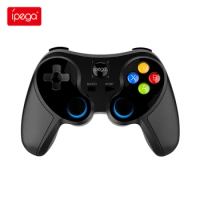 Ipega PG-9157 Mobile Phone Gamepad Bluetooth Game Controller with Hidden Foldable Holder for Android iOS PC PS3 Switch Joystick