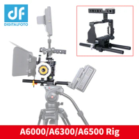 DIGITALFOTO A6000/A6300/A6500 DSLR rig video camera Cage mount stabilizer steadicam for SONY A6 Series