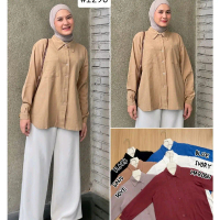 ATASAN/ BLOUSE AMBER 2-pocket linen shirt
