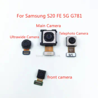 1pcs Back big Main Rear Camera front camera Module Flex Cable For Samsung Galaxy S20FE S20 FE 5G G781 Original Replace Part