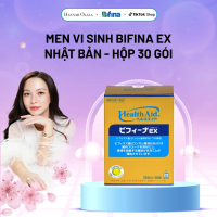 [Bifina x Hannah] Men vi sinh Bifina Ex30 Nhật Bản - Dành cho người đại tràng, hội chứng ruột kích t