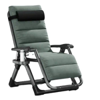 Multi-function Elderly Recliner Chair Nap Folding Balcony Recliner Armchair Thickened Backrest Individual Recliner Armchai