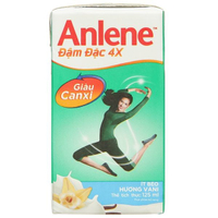 Sữa bột pha sẵn Anlene đậm đặc 4x giàu canxi hương vani